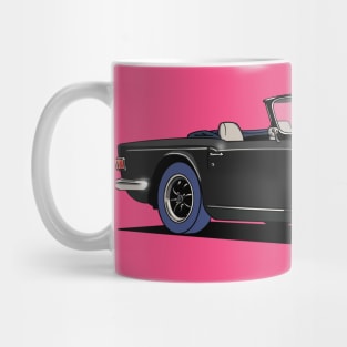 Triumph TR6 Car in black Mug